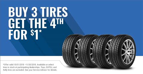 Buy 3 tires get one free. Things To Know About Buy 3 tires get one free. 